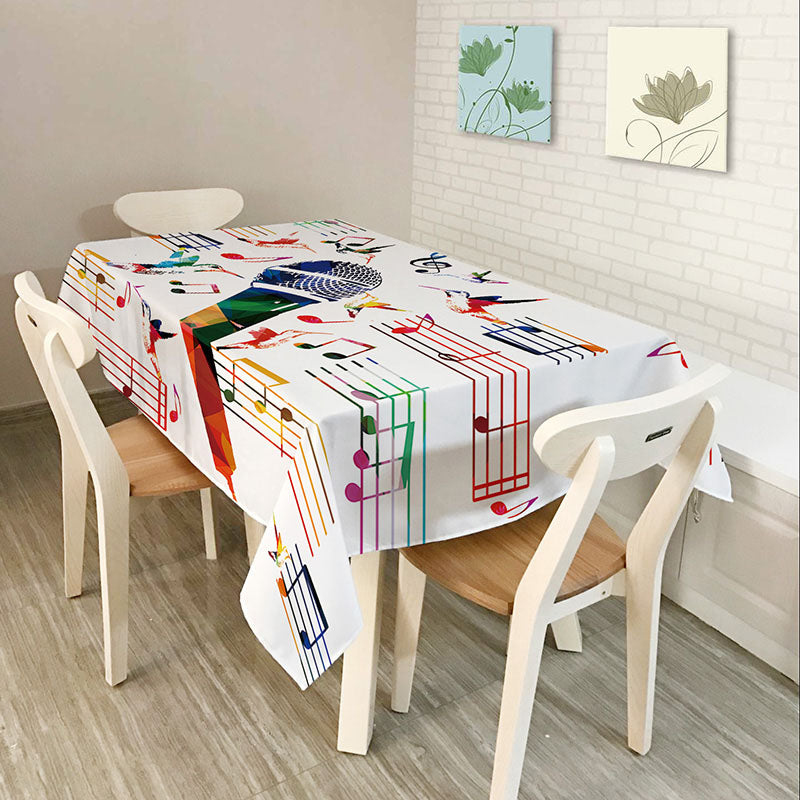 Music Notes Guitar Tablecloths - Music Notes - { shop_name }} - Review