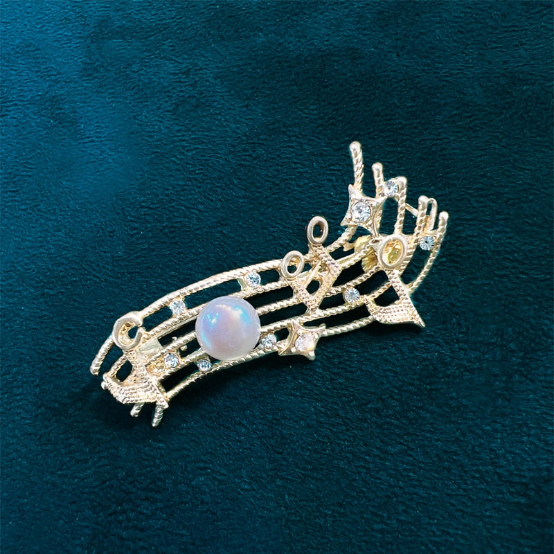 Musical Instrument Brooch