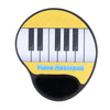 Piano Keys Yellow Mouse Pad