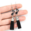 Music Quaver Tassel Hook Earrings