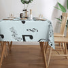 Music Piano Waterproof Tablecloth