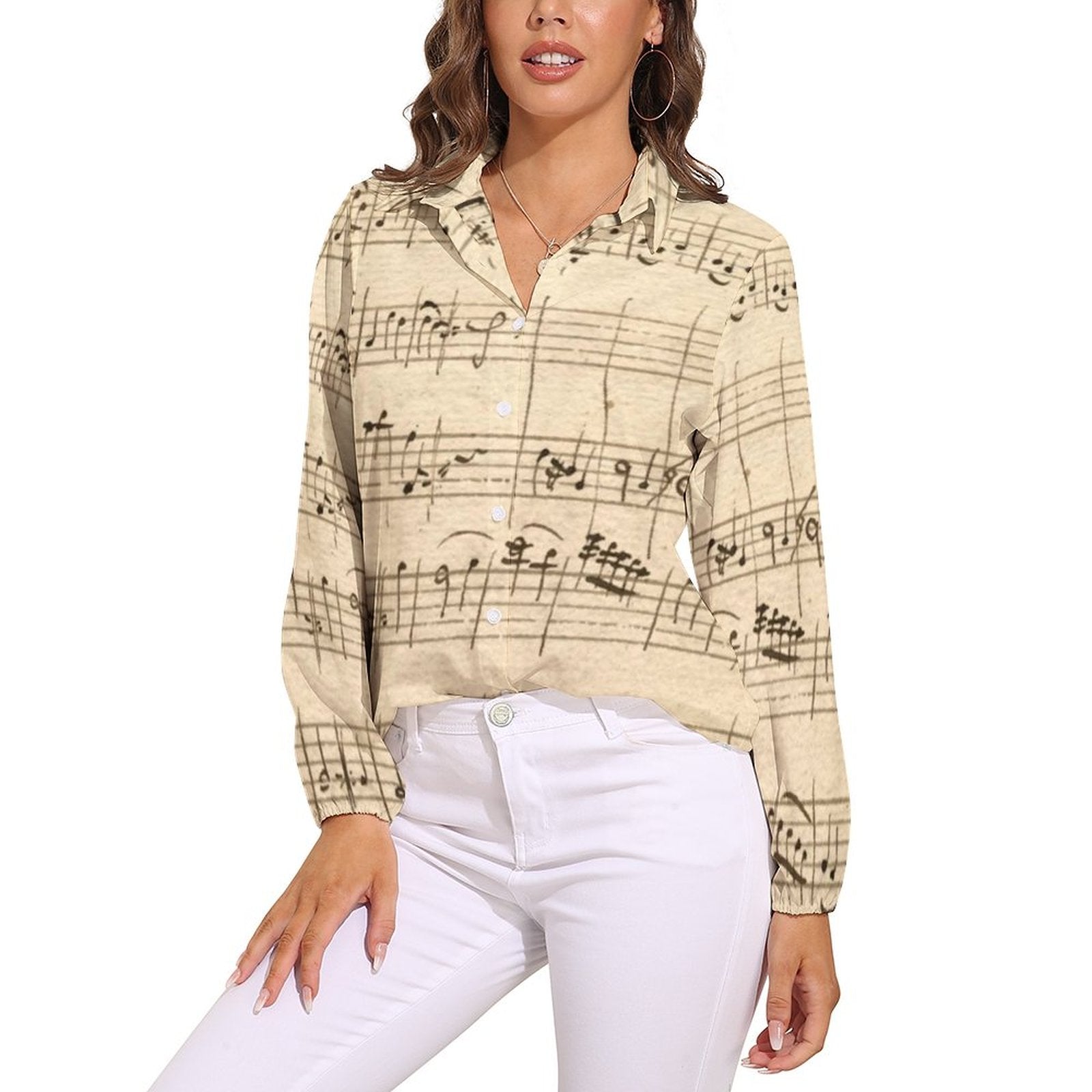 Vintage Music Long Sleeves Shirt