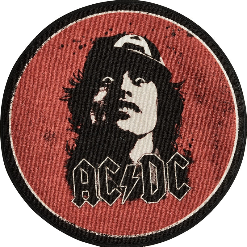 Retro Black Record Carpet