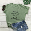 "Music Changes The World" Graphic T-shirt - Olive Green / S - { shop_name }} - Review