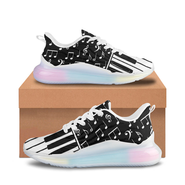 Music Note Air Mesh Sneakers