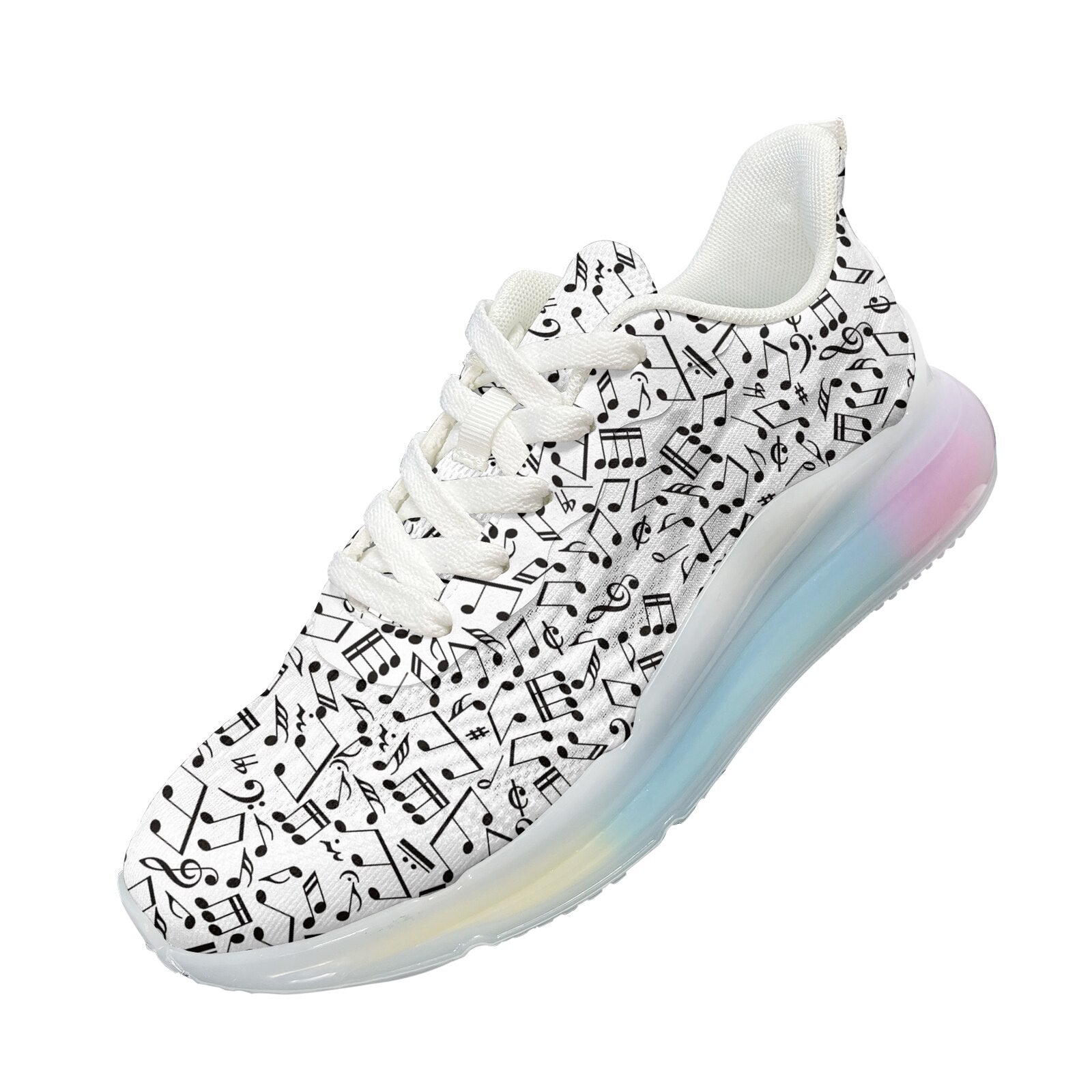 Music Note Air Mesh Sneakers