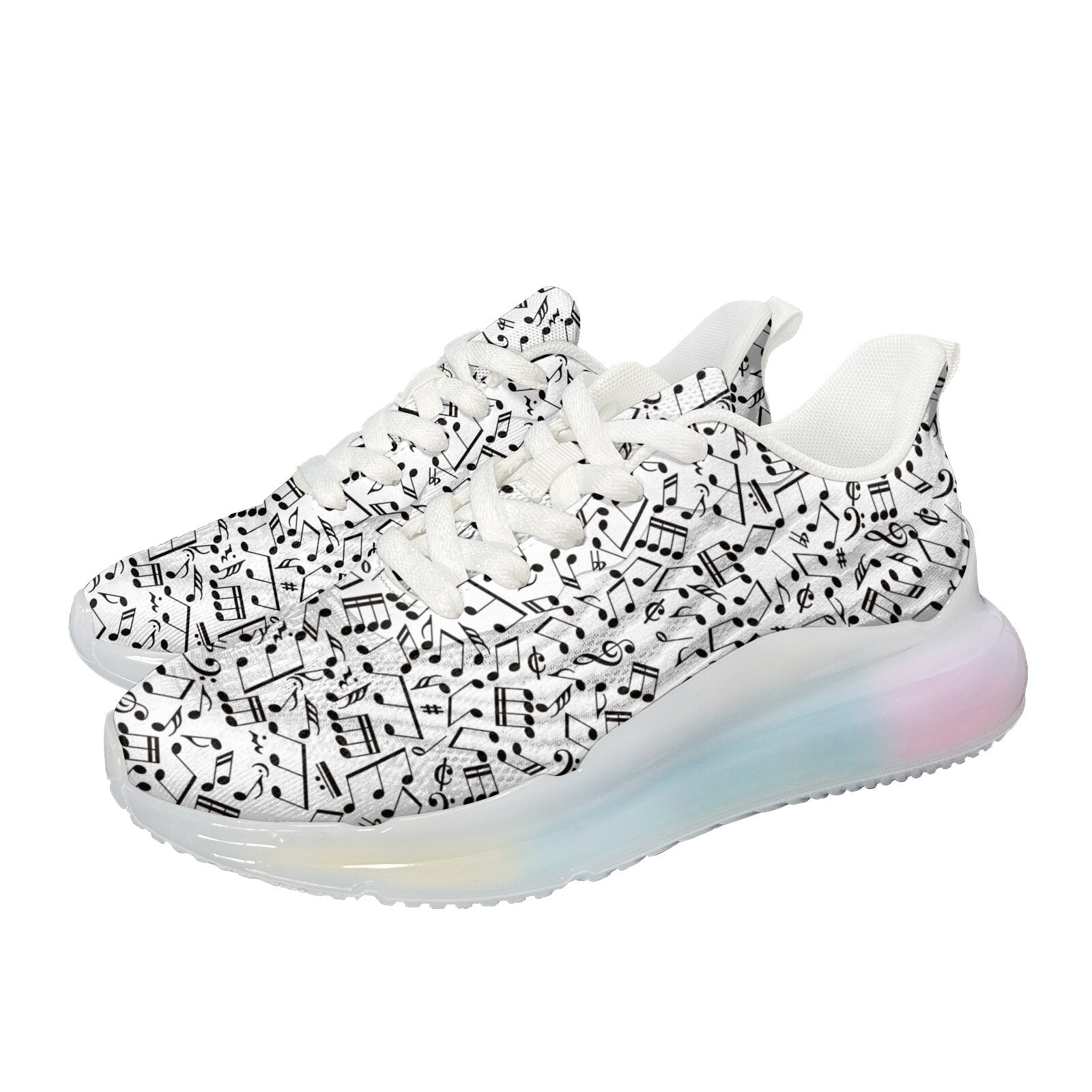 Music Note Air Mesh Sneakers