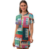 Piano Keyboard Bodycon Dress