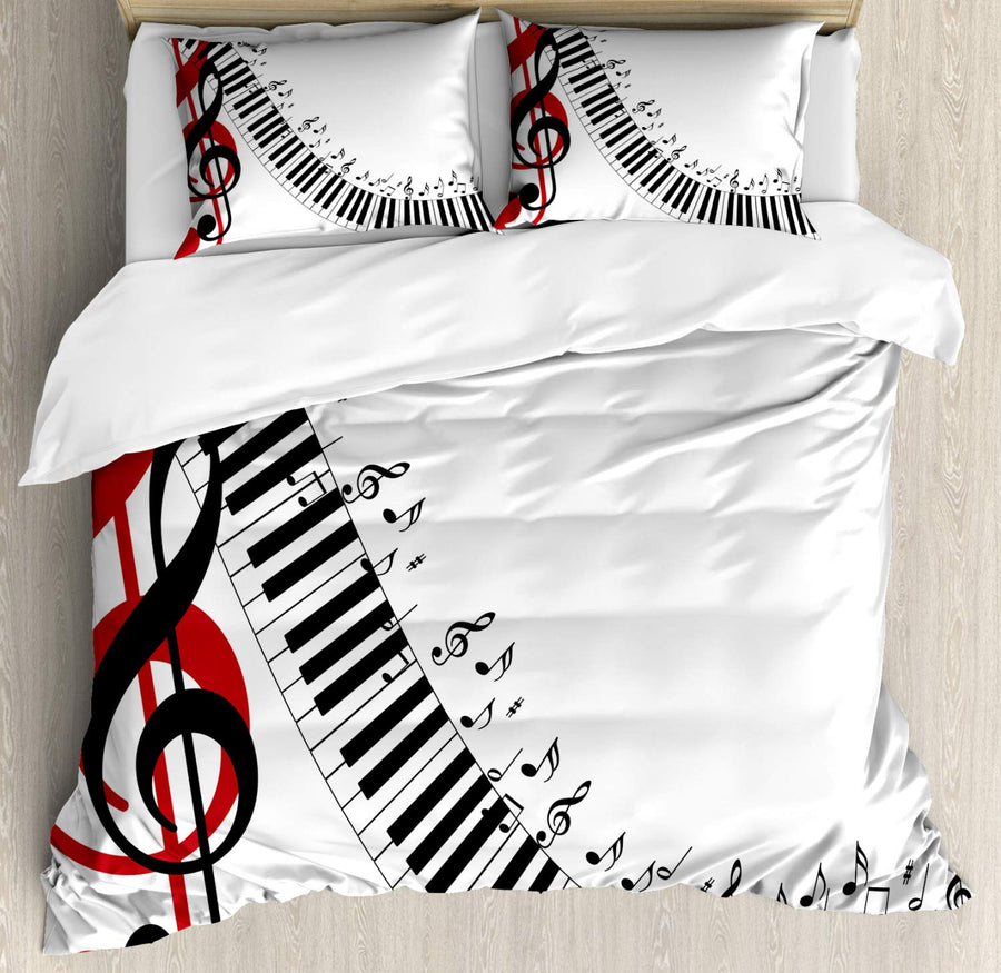 Music Duvet Bedding Set