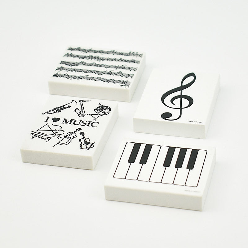 Music Mini Rubber Eraser