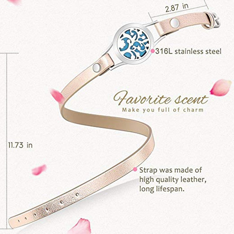 Music Note Oil Diffuser Bracelet