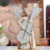 Music Fairy Girl Statue Figurine