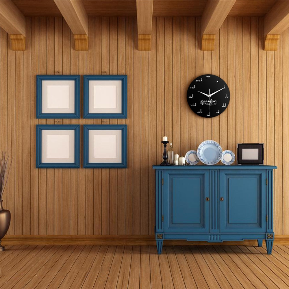 Music Is Life Wall Clock