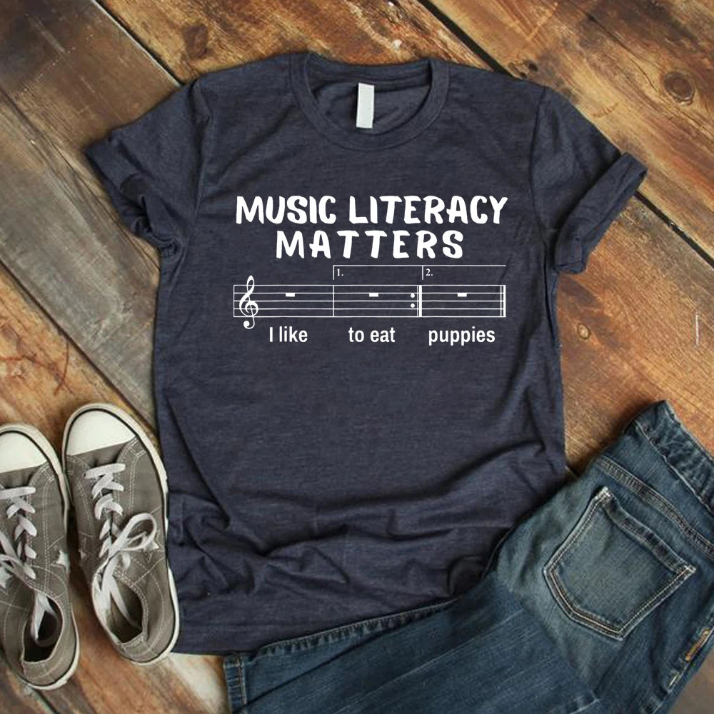 Music Literacy Matters T-shirt