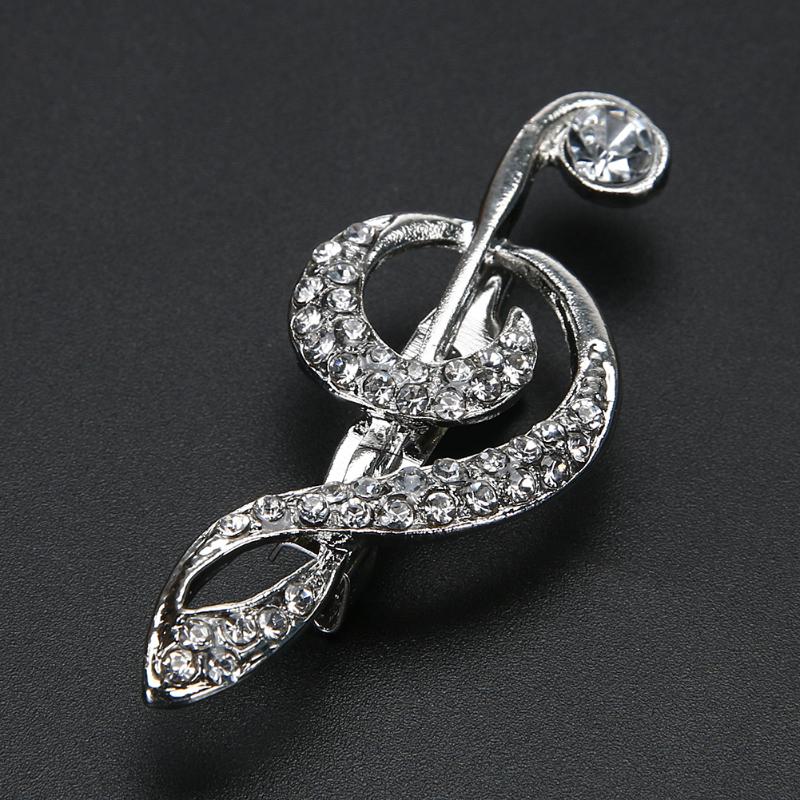 Free - Antique Music Notes Brooch