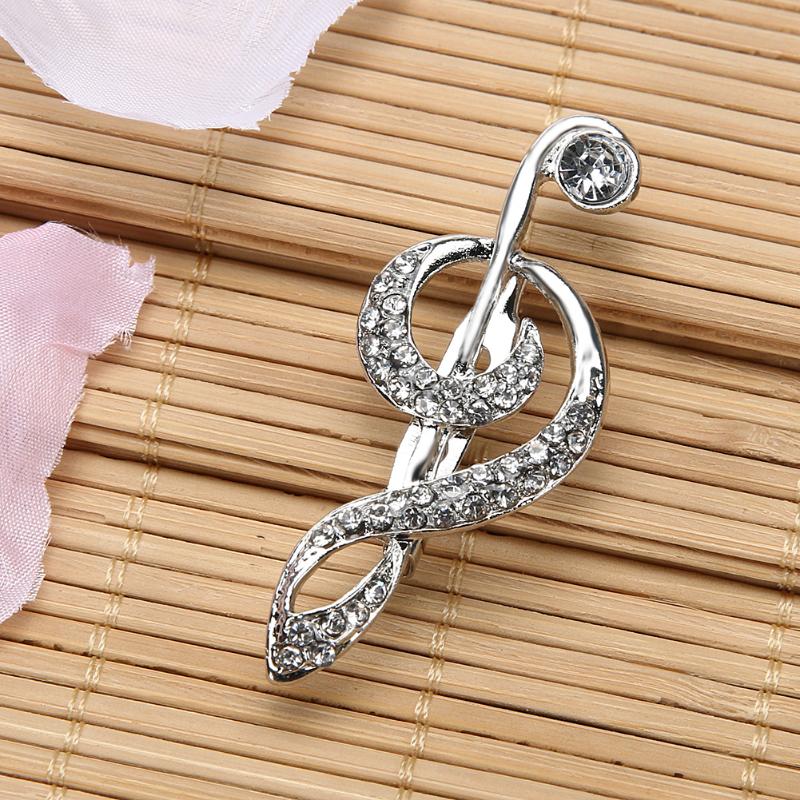 Free - Antique Music Notes Brooch
