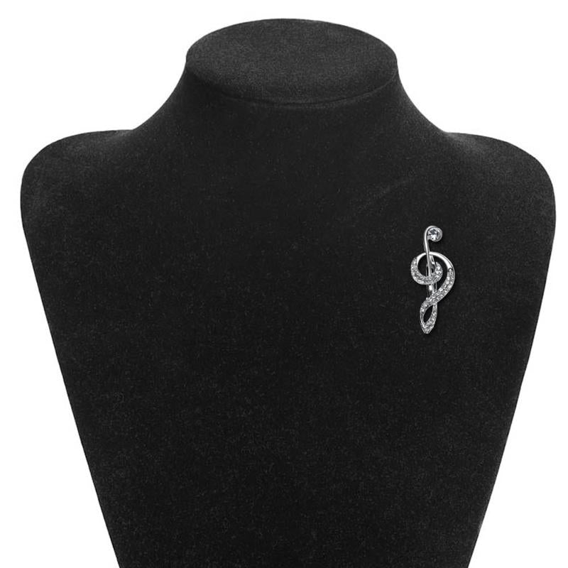 Free - Antique Music Notes Brooch