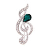 Crystal Music Note Brooches™ - Artistic Pod Review
