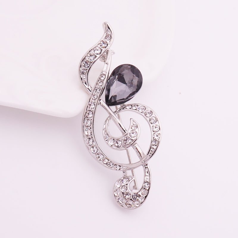 Crystal Music Note Brooches™ - Artistic Pod Review