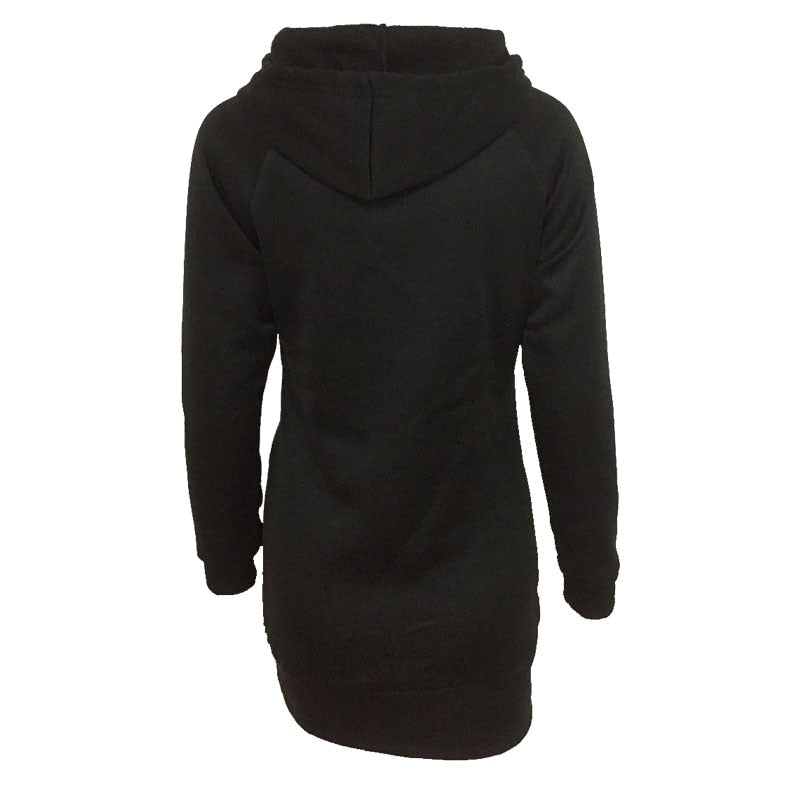 Heart Music Notes Hooded Dress