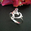 Music Note Heart Ring