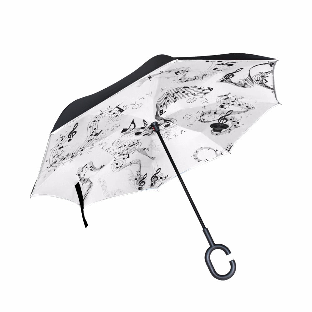 Music Notation Reverse Umbrella