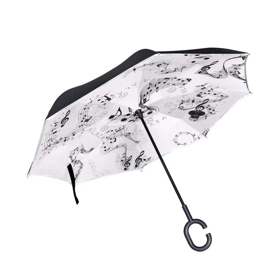 Music Notation Reverse Umbrella
