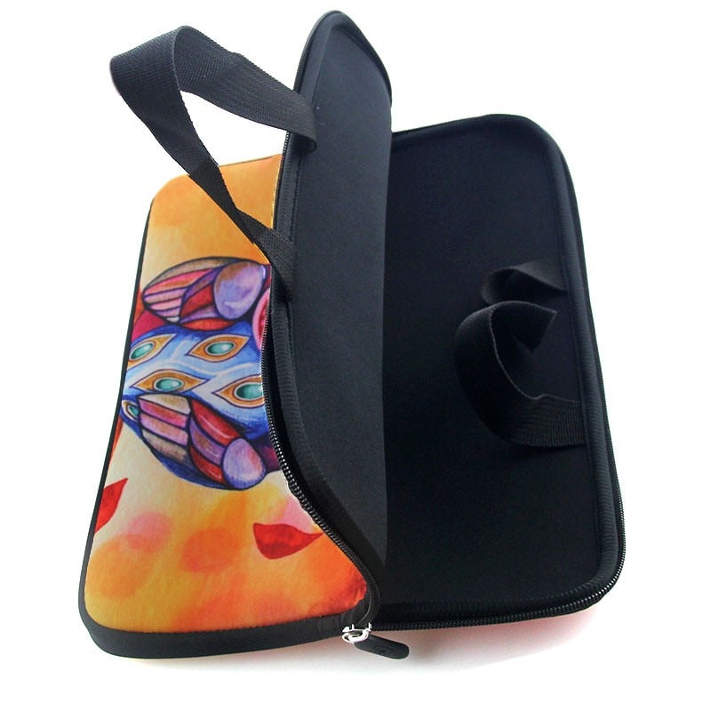 Music Notes Neoprene Laptop Bag
