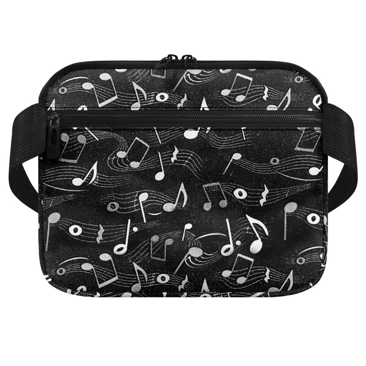Portable Music Note Belt Bag