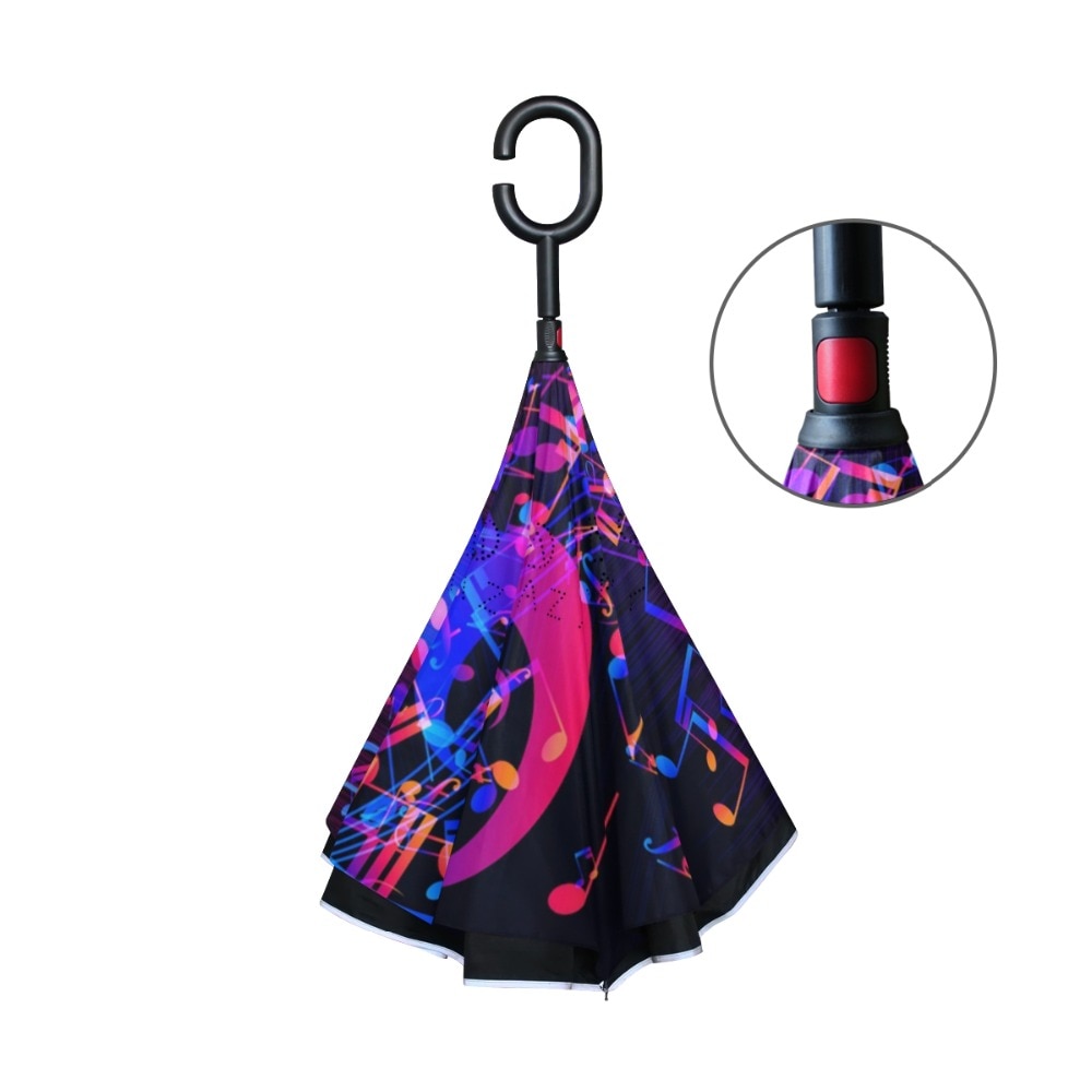 Music Note Reverse Umbrella