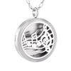 Music Note Air Freshener Necklace