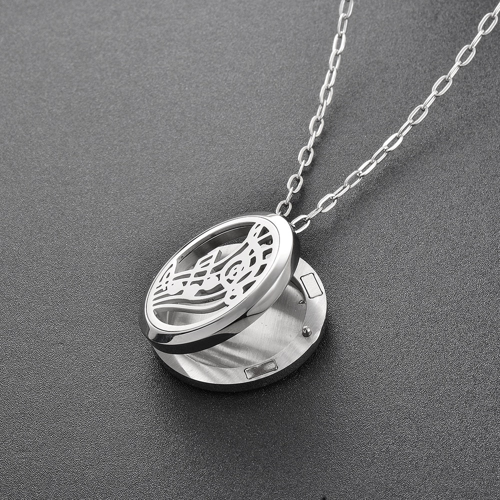 Music Note Air Freshener Necklace