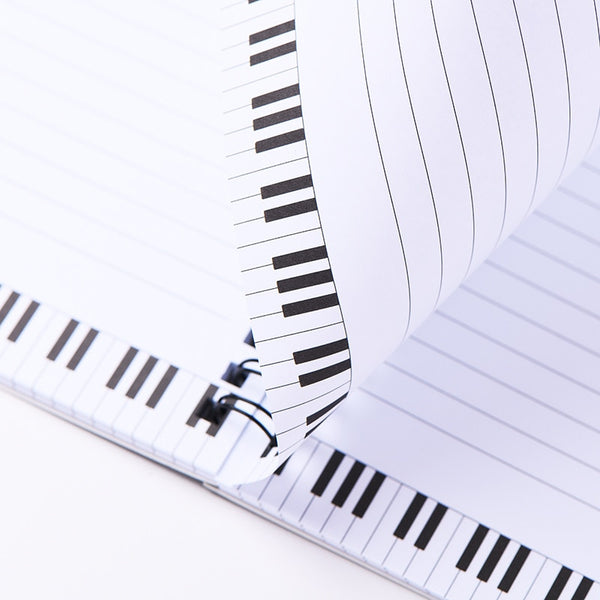 Music Piano Notebook - Artistic Pod
