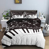 Music Piano Keys Bedding Set
