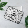 Music Notes Laptop Sleeve