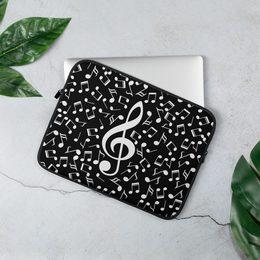 Musical Notes Laptop Sleeve