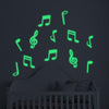 Musical Note Luminous Wall Stickers