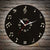 Music Notes Minimalist Wall Clock