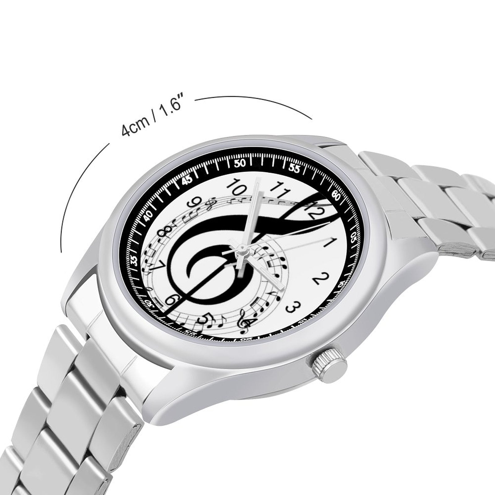 Music Notes Quartz Watch