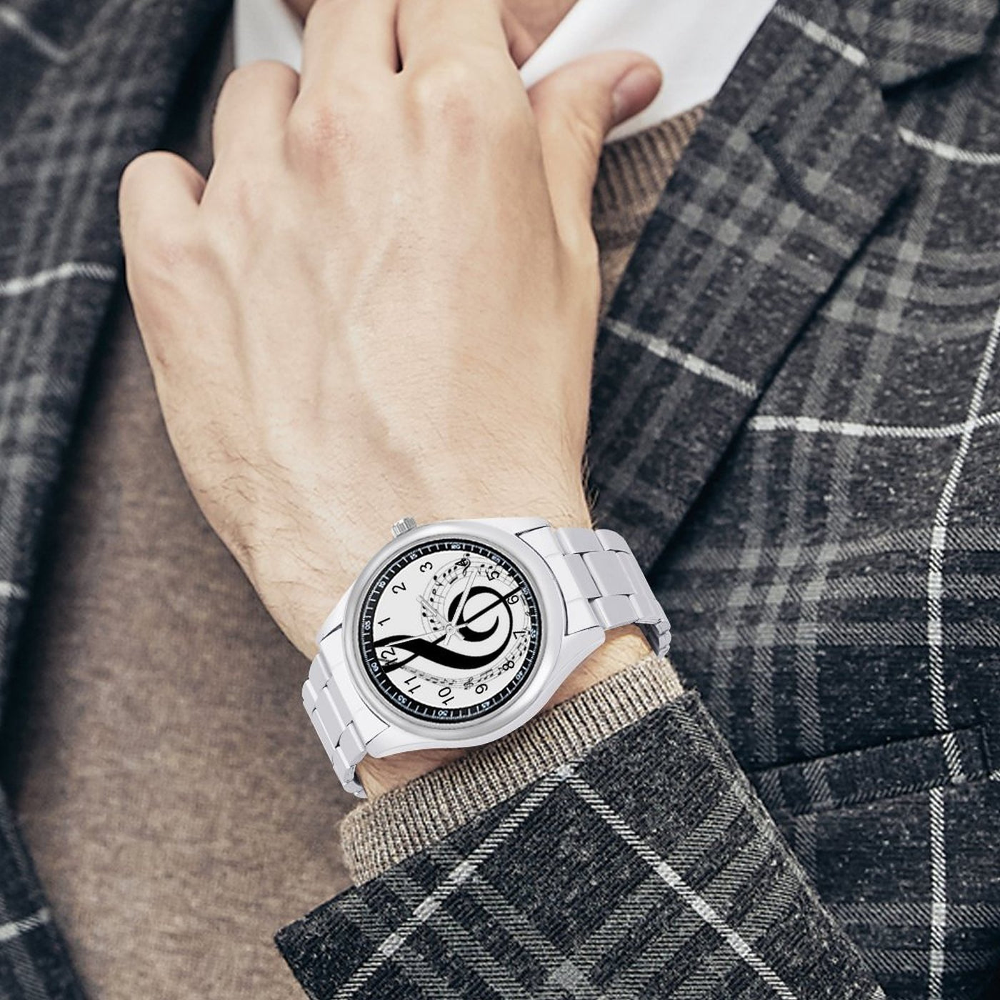 Music Notes Quartz Watch