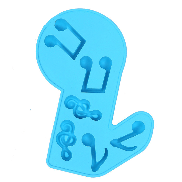 FREE - Music Notes Shape Silicone Cake Molds - Artistic Pod
