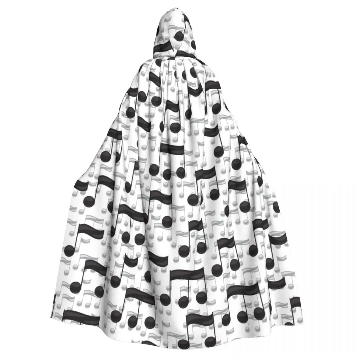 Music Notes White Cloak