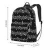 Music Note Monochrome Backpack