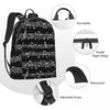 Music Note Monochrome Backpack