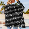 Music Note Oversize Shirt