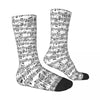 Music Pattern Socks