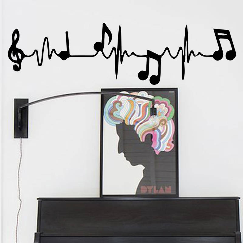Music Notes Creative Wall Decal