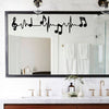 Music Notes Creative Wall Decal