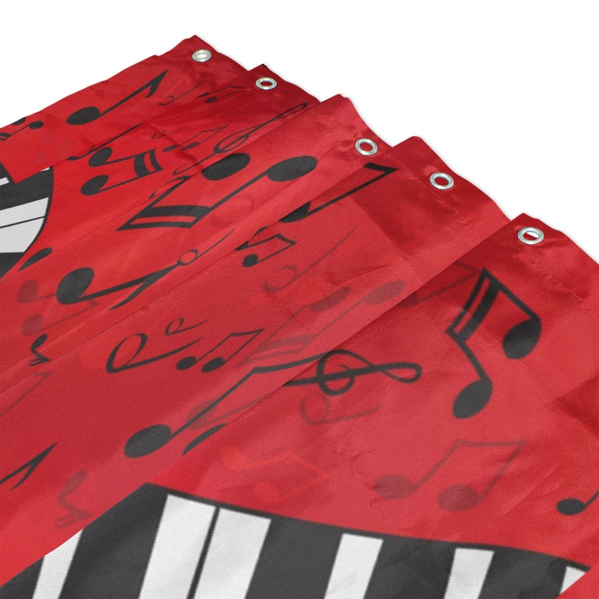 Piano Shower Curtain & Mat