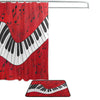 Piano Shower Curtain & Mat